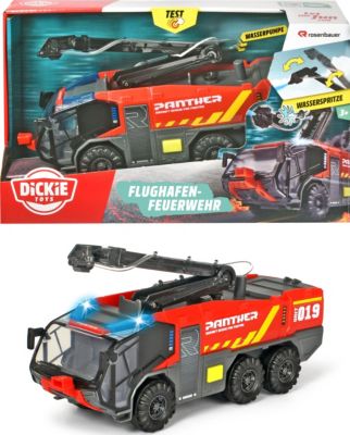 Противопожарная служба аэропорта Dickie Toys, свет, звук, 24 см