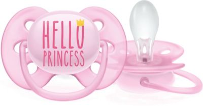 Schnuller Hello Princess Scf529 01 Gr 2 Rosa Philips Avent Mytoys