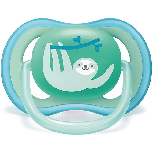 Пустышка Philips Avent Ultra Air с 18 мес, 2 шт, обезьяна/ленивец от PHILIPS AVENT