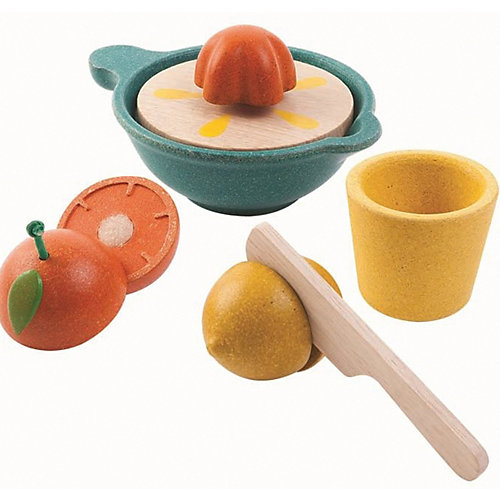 Игровой набор Plan Toys "Соковыжималка", желто-сине-красный от PLANTOYS