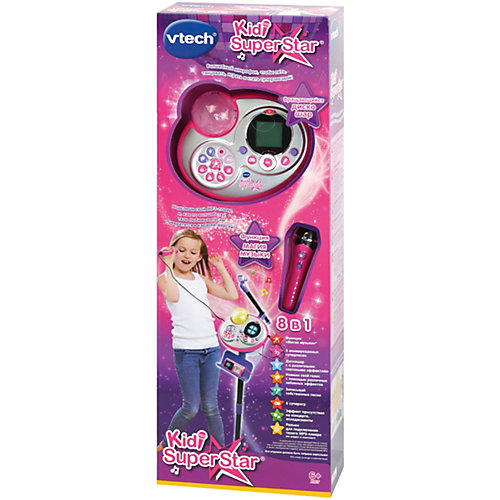 Музыкальная станция Vtech Kidisuper star, свет/звук от Vtech