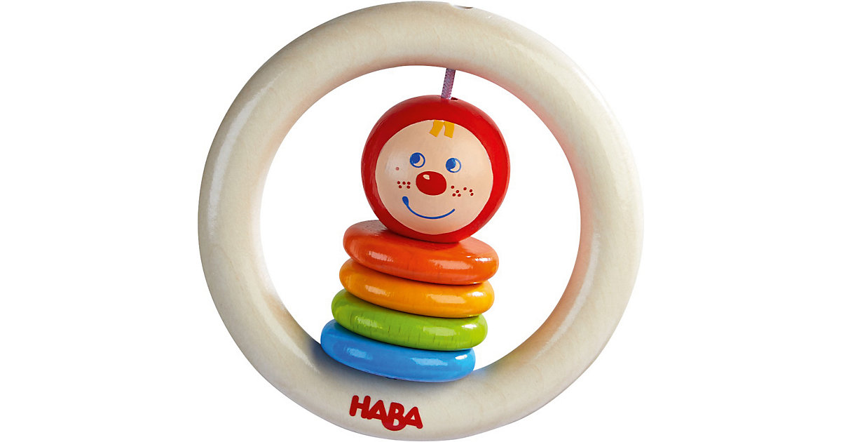 Babyspielzeug: HABA HABA 304775 Greifling Kasperkopf