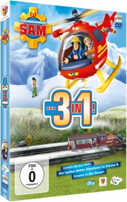 DVD Feuerwehrmann Sam - 3 in 1-Edition (8.3,8.4,8.5) Hrbuch