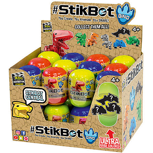 Фигурка Zing Stikbot "Динозавр в яйце" от Zing