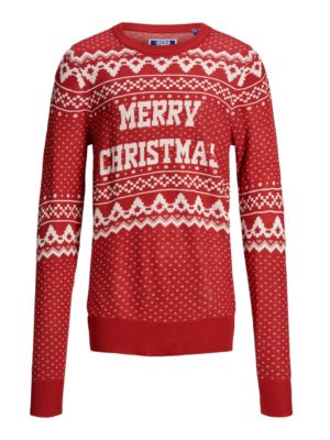 Jack Jones Weihnachts Pullover Sweatshirt Mit Weihnachtsprint Online Kaufen Otto