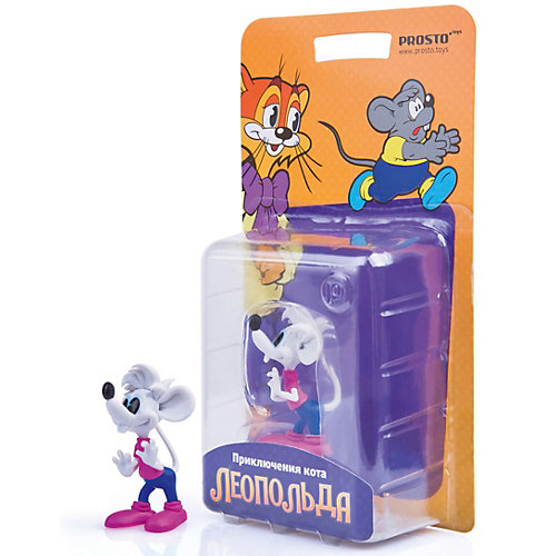 Фигурка Prosto Toys "Кот Леопольд" Белая мышь от Prosto Toys