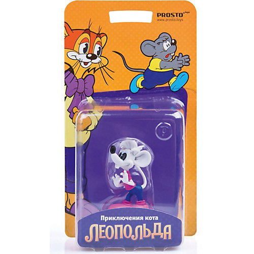 Фигурка Prosto Toys "Кот Леопольд" Белая мышь от Prosto Toys