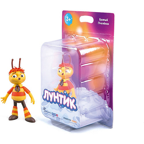 Фигурка Prostotoys "Лунтик и его друзья" Бравый пчелёнок от Prosto Toys