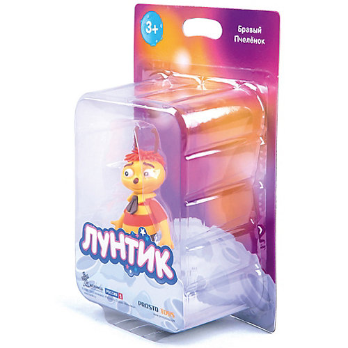 Фигурка Prostotoys "Лунтик и его друзья" Бравый пчелёнок от Prosto Toys