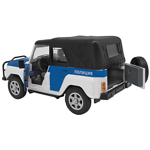 Машинка Автопанорама УАЗ-469 "Полиция", 1:24 от Автопанорама