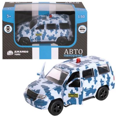 Машинка Автопанорама ОМОН, 1:50