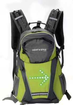 LED Hightech Rucksack lemon green, | myToys Rucksack Kuriertasche CLASSIC grey melange, WALKER | myToys