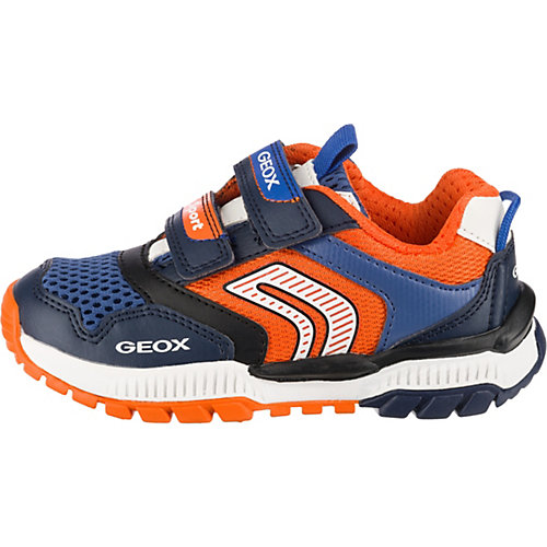 Кроссовки Geox - синий/оранжевый от GEOX