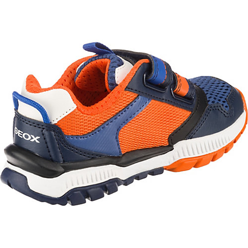 Кроссовки Geox - синий/оранжевый от GEOX