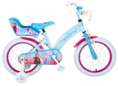 Kinderfahrrad Disney Frozen 16 Zoll Eiskönigin Fahrrad Kinder ab 4 Mädchenrad 
