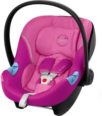 Babyschale Aton M inkl. Base M, Gold-Line, Magnolia Pink 2