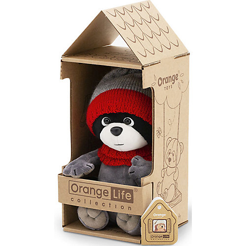 Мягкая игрушка Orange Life Енотик Дэнни: Стильный образ, 20 см от Orange
