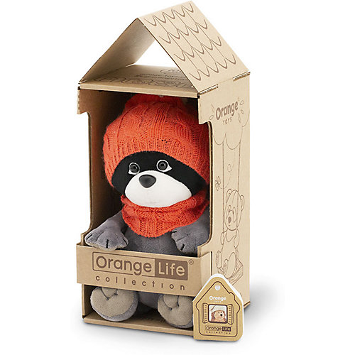 Мягкая игрушка Orange Life Енотик Дэйзи: Тёплая прогулка, 15 см от Orange