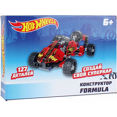 Конструктор 1Toy Hot Wheels Formula, 127 деталей от 1Toy