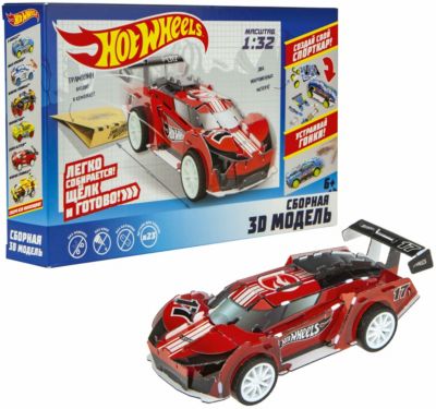 Сборная модель 1Toy Hot Wheels Super Blitzen