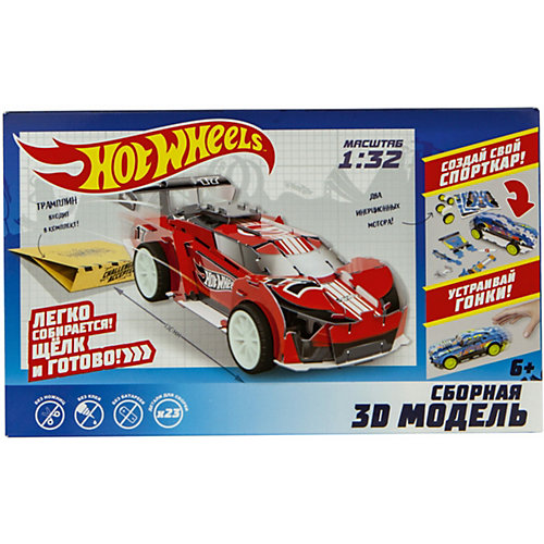 Сборная модель 1Toy Hot Wheels Super Blitzen от 1Toy