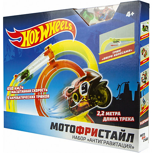 Игровой набор 1Toy Hot Wheels "Мотофристайл", 8 деталей от 1Toy