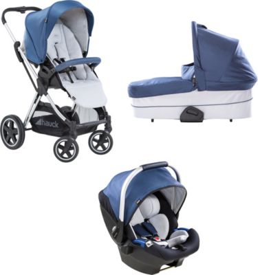 Kombi Kinderwagen Mars Inkl Babyschale Ipro Baby Denim Silver