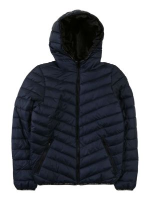 CARS JEANS winterjacke kids staff nylon Winterjacken blau Gr. 140 Jungen Kinder