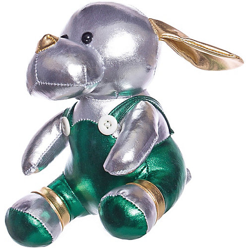 Мягкая игрушка ABtoys "Металлик" Собака, 16 см от ABtoys