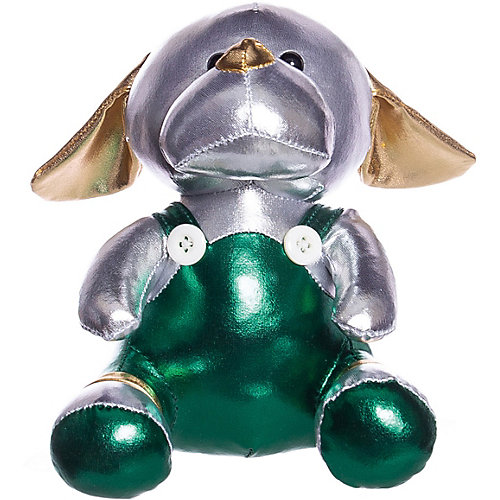 Мягкая игрушка ABtoys "Металлик" Собака, 16 см от ABtoys
