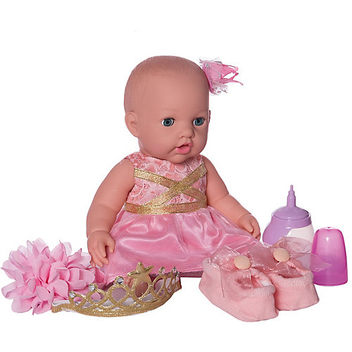 Кукла-пупс Junfa Toys в корзинке, с акссесуарами от Junfa Toys