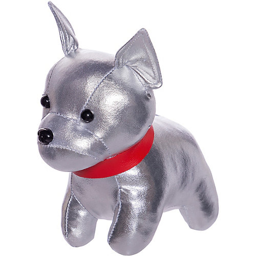 Мягкая игрушка ABtoys "Металлик" Французский бульдог, 15 см от ABtoys