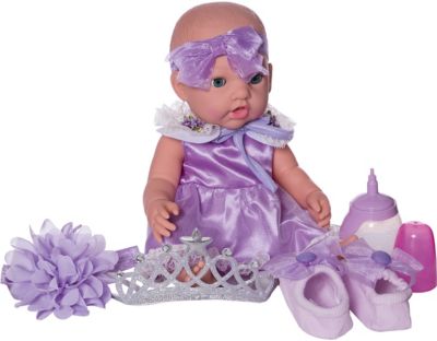 Кукла-пупс Junfa Toys в корзинке, с акссесуарами