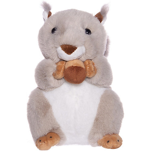 Мягкая игрушка ABtoys Бельчонок с орешком, 20 см от ABtoys