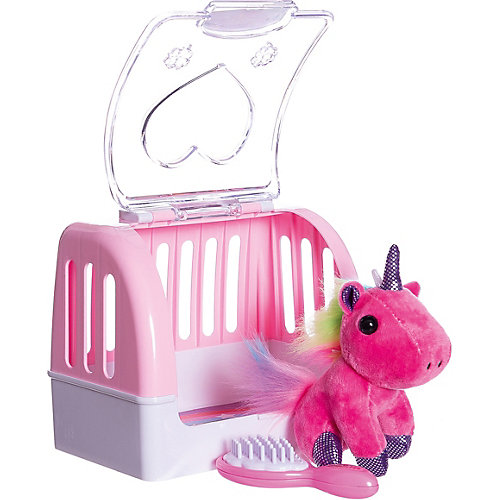 Мягкая игрушка Junfa Toys "Мой питомец" Единорог в переноске от Junfa Toys