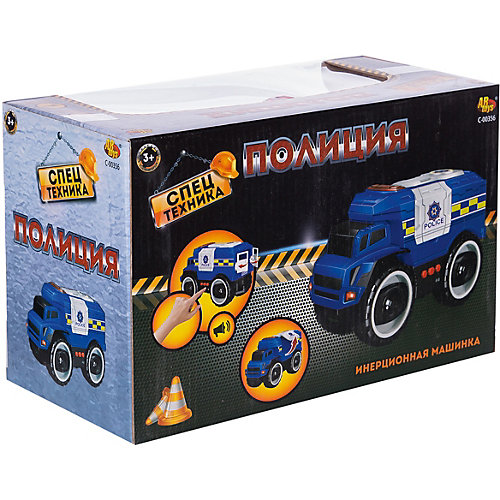 Машинка ABtoys "Спецтехника" Полиция от ABtoys