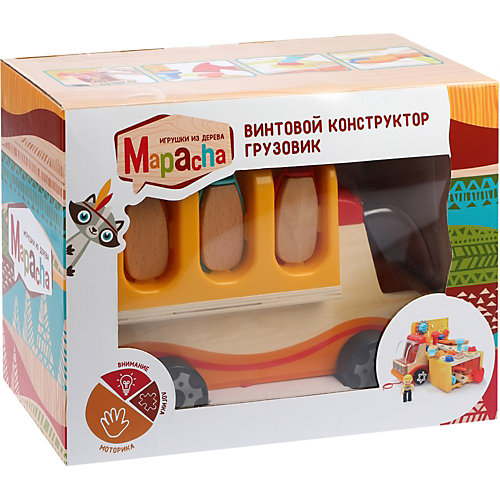 Винтовой конструктор Mapacha "Машинка с инструментами" от Mapacha