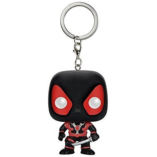Брелок Funko Pocket POP! Marvel: Black Deadpool от Funko