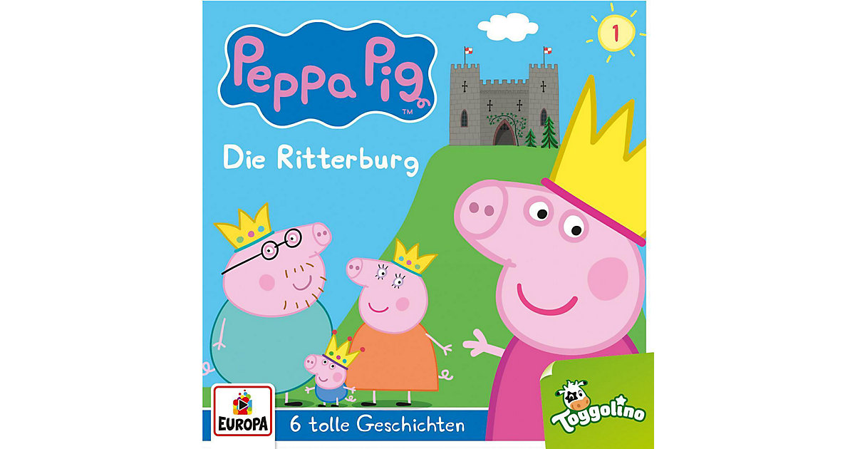 CD Peppa Pig 1 - Die Ritterburg Hörbuch