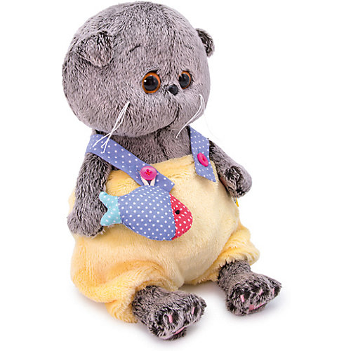 Мягкая игрушка Budi Basa Кот Басик BABY в меховом комбинезоне, 20 см от Budi Basa