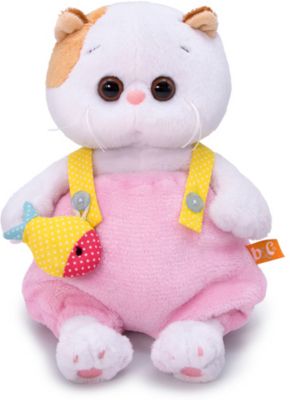 Мягкая игрушка Budi Basa Кошечка Ли-Ли BABY в меховом комбинезоне, 20 см