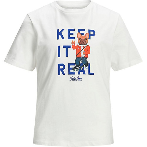 Футболка Jack & Jones - грязно-белый от JACK & JONES Junior