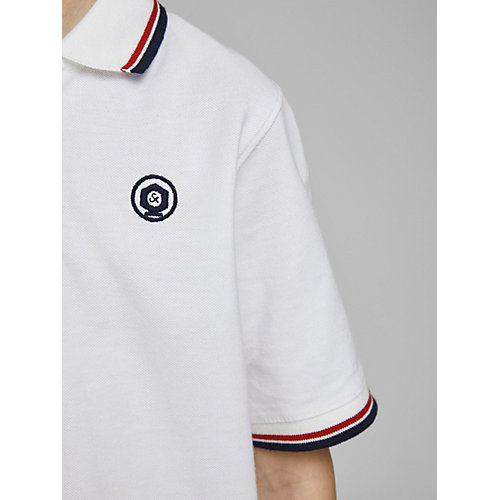 Поло Jack & Jones - белый от JACK & JONES Junior
