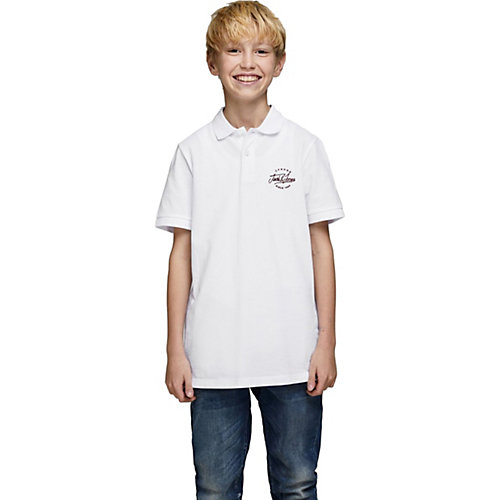 Поло Jack & Jones - белый от JACK & JONES Junior