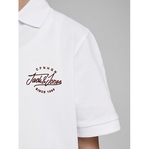 Поло Jack & Jones - белый от JACK & JONES Junior