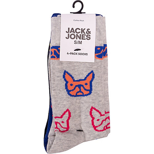 Носки Jack & Jones, 4 шт. - черный от JACK & JONES Junior