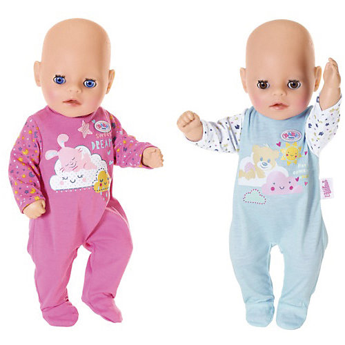 Одежда для куклы Zapf creation My little baby born Ночной комбинезончик, голубой от Zapf Creation