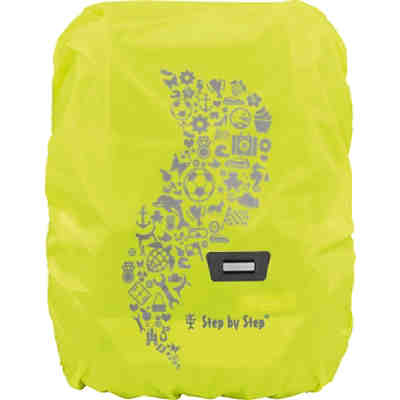 Regenschutz für Schulranzen Step by Step gelb