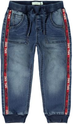 Jungen Baggy Jeans Mit Elastischem Bund - Bequeme Baggy-Hose Für Aktive Kids