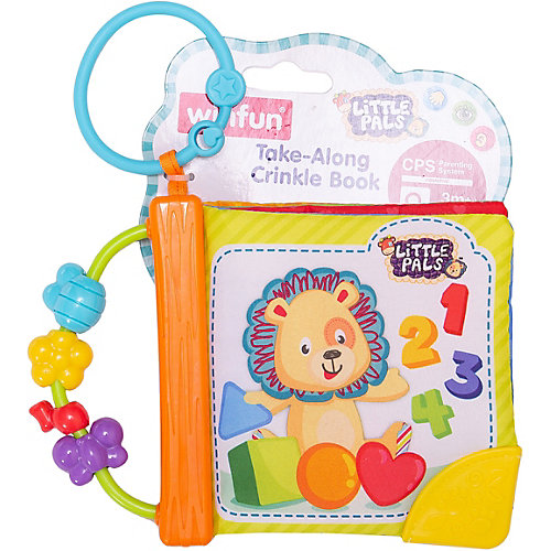 Игрушка Шуршащая книжка в дорогу WinFun от WinFun